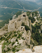 Peyrepertuse's castle